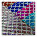 hot sale sample available holographic foil fabric stretch foil spandex fabric foil lycra fabric